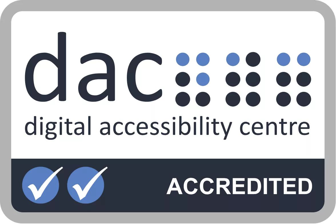 Digital Accessibility Centre Accreditation Certificate, opens a new window
